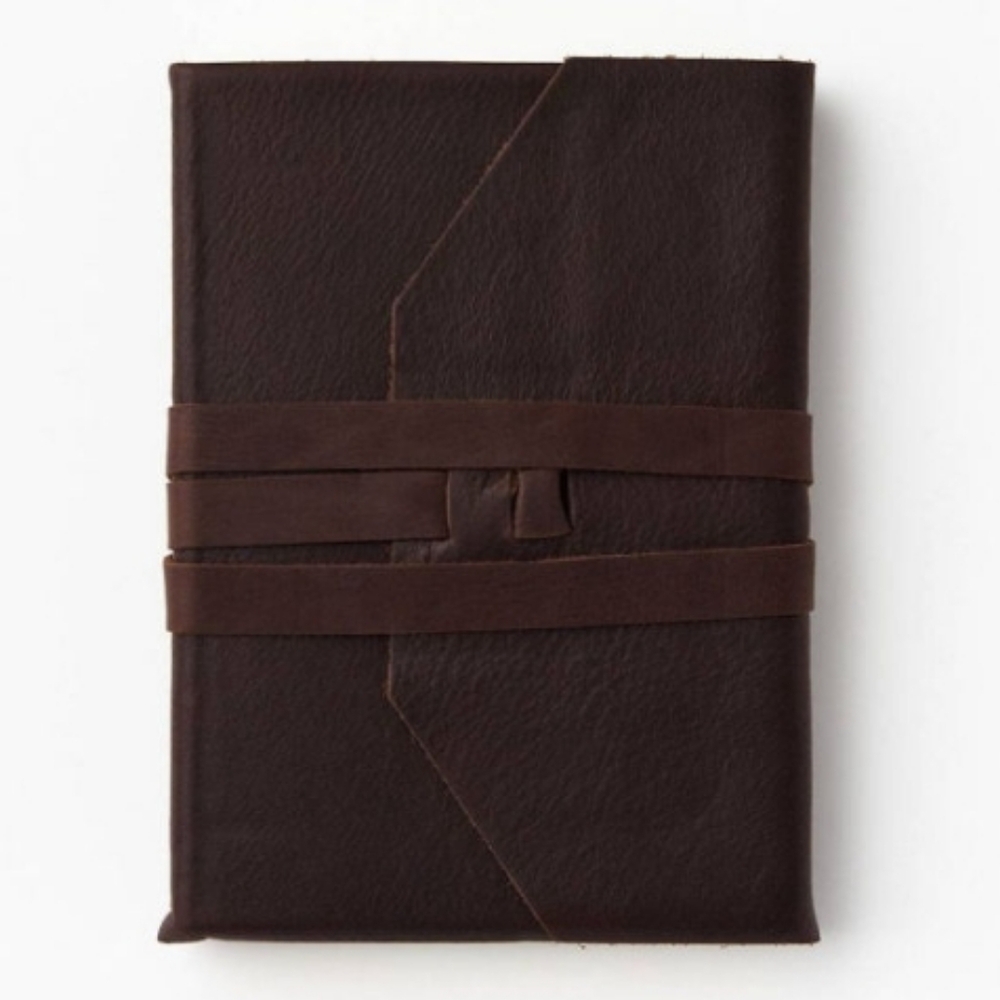 Made In Italy Brown Leather Journal, NWT